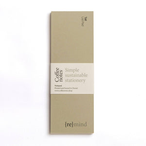 Coffeenotes Camel Tweed List Pad