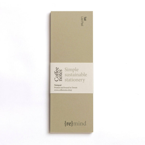 Coffeenotes Camel Tweed List Pad
