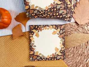 SplitMoon Studios Golden Leaf Ginkgo Memo Pad