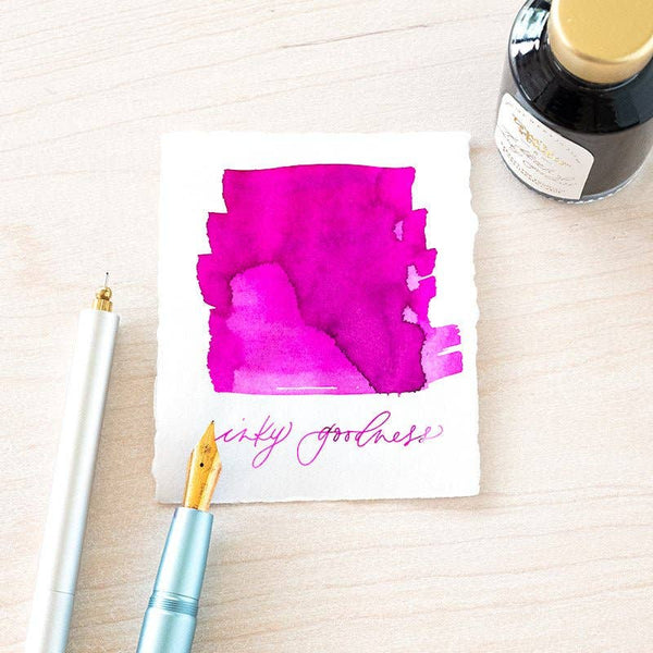Tom's Studio Fountain Pen Ink in Raspberry Sorbet