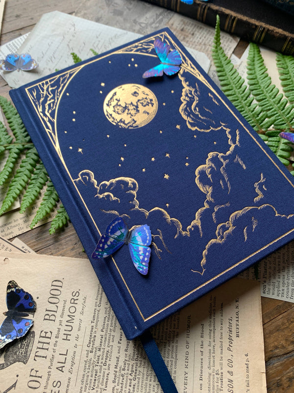 The Creeping Moon The Astronomer B6 Notebook - Blank