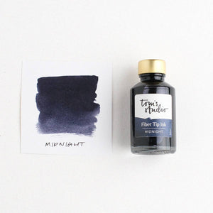 Tom's Studio Fibre Tip Ink - Midnight Black