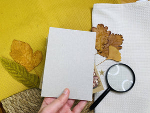 SplitMoon Studios Vintage Mushroom A6 Notepad