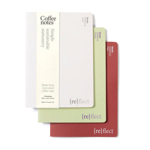 Coffeenotes A5 Notebooks in Fruit - 3pk