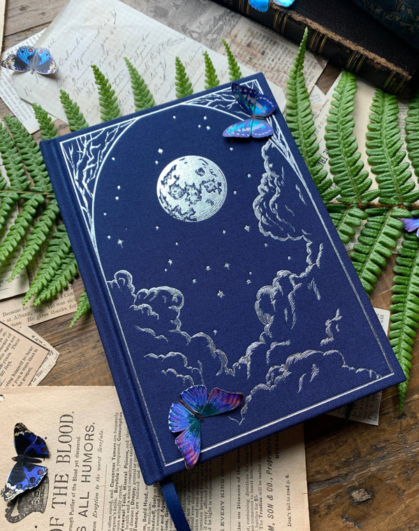 The Creeping Moon The Astronomer B6 Notebook - Blank