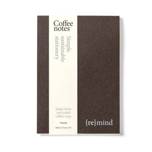 Coffeenotes A5 Organiser Pad in Bock