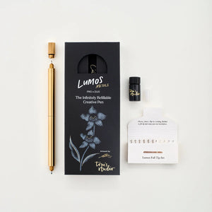 Tom's Studio Lumos Pro Duo Refillable Pen in Brass