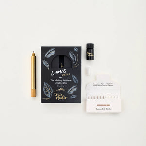 Tom's Studio Lumos Mini Refillable Pen in Brass