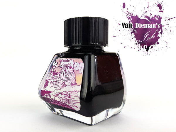 Van Dieman's Ink Black-Tongue Spider Orchid Fountain Pen Ink