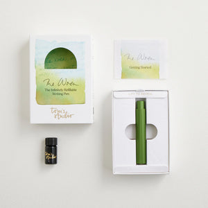 Tom's Studio The Wren Refillable Pen in Botanica