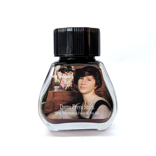 Van Dieman's Ink Dame Freya Stark Shimmering Fountain Pen Ink