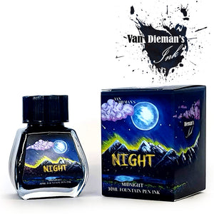 Van Dieman's Ink Midnight Fountain Pen Ink