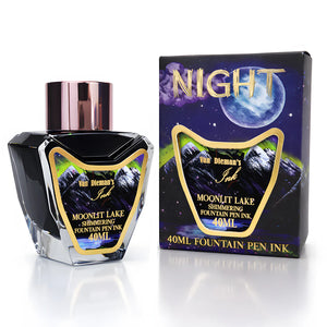 Van Dieman's Ink Moonlit Lake Shimmering Fountain Pen Ink
