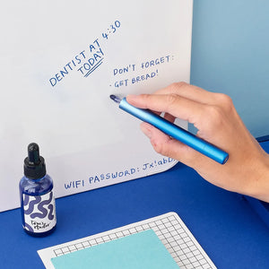 Tom's Studio Ori Refillable Whiteboard Marker in Blue Gradient