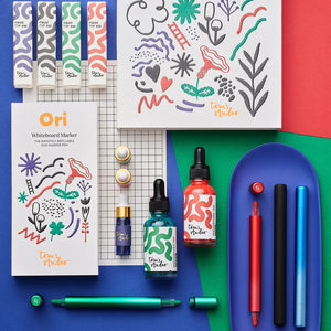 Tom's Studio Ori Whiteboard Ink in Red - 30ml