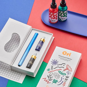Tom's Studio Ori Refillable Whiteboard Marker in Blue Gradient