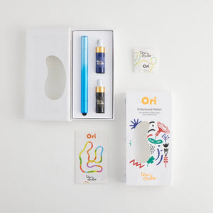 Tom's Studio Ori Refillable Whiteboard Marker in Blue Gradient