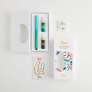 Tom's Studio Ori Refillable Whiteboard Marker in Green Gradient