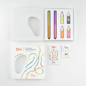 Tom's Studio Ori Refillable Highlighter 2-Pen Set