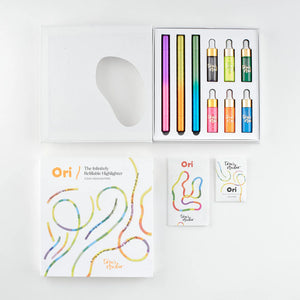 Tom's Studio Ori Refillable Highlighter 3-Pen Set