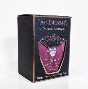 Van Dieman's Ink Crimson Essential Fountain Pen Ink