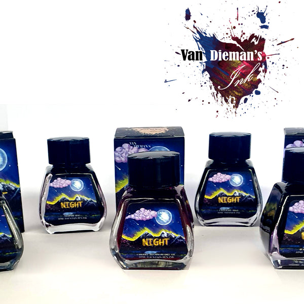 Van Dieman's Ink Shooting Star Shimmering Fountain Pen Ink