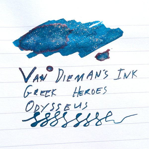 Van Dieman's Ink Odysseus Shimmering Fountain Pen Ink