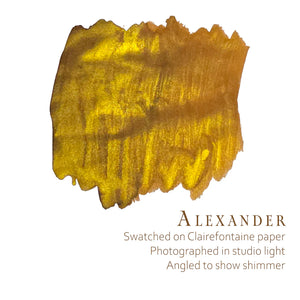 Van Dieman's Ink Alexander Shimmering Fountain Pen Ink