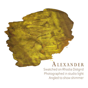 Van Dieman's Ink Alexander Shimmering Fountain Pen Ink
