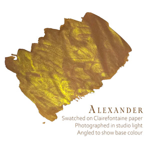 Van Dieman's Ink Alexander Shimmering Fountain Pen Ink