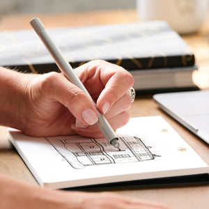 Tom's Studio Lumos Pro Single Refillable Pen in Titanium