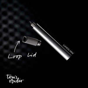 Tom's Studio Lumos Mini Refillable Pen in Titanium