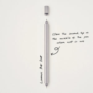 Tom's Studio Lumos Pro Duo Refillable Pen in Titanium