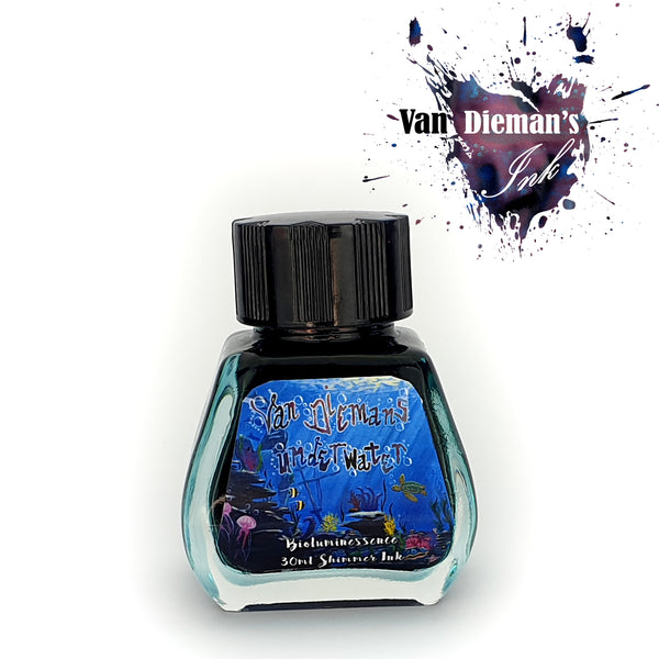 Van Dieman's Ink Bioluminescence Shimmering Fountain Pen Ink