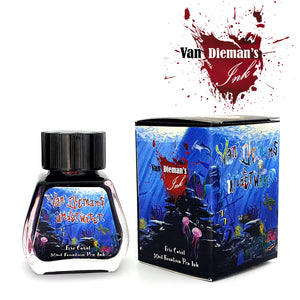 Van Dieman's Ink Fire Coral Fountain Pen Ink