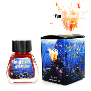 Van Dieman's Ink Sea Shell Shimmering Fountain Pen Ink
