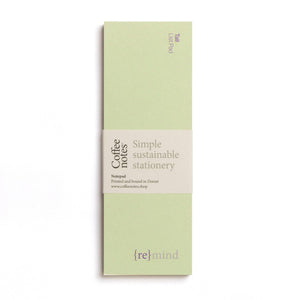 Coffeenotes Kiwi List Pad