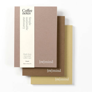 Coffeenotes A5 Organiser Pad in Olive