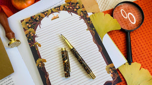 SplitMoon Studios Gingko A5 Notepad