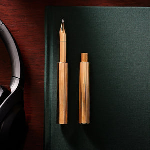 Tom's Studio The Wren Refillable Pen in Brass