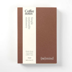 Coffeenotes A5 Organiser Pad in Ale