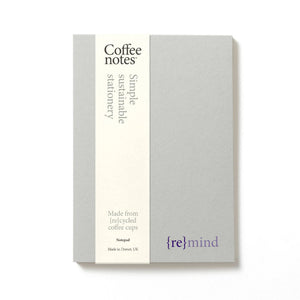 Coffeenotes A5 Organiser Pad in Grey