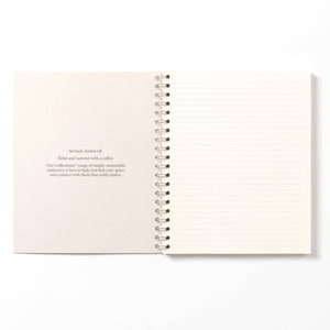 Coffeenotes Grape Wirebound Notebook - Lined