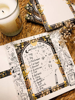 SplitMoon Studios Moonlight A6 Notepad