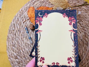 SplitMoon Studios Magic Mushroom A6 Notepad