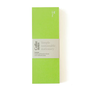 Coffeenotes Lime Green List Pad