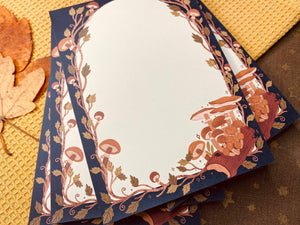 SplitMoon Studios Wild Mushroom A6 Notepad