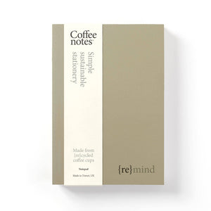 Coffeenotes A5 Organiser Pad in Camel Tweed