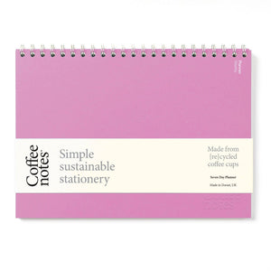 Coffeenotes A4 Undated Weekly Planner in Lilac