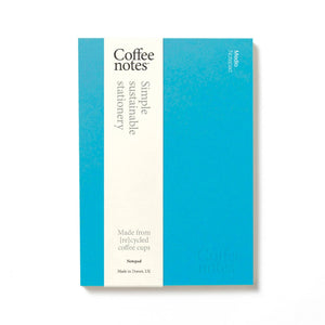 Coffeenotes A5 Organiser Pad in Deep Blue